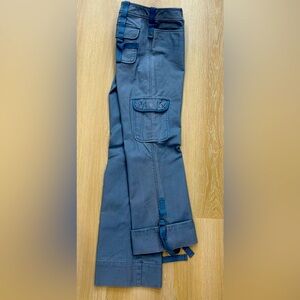 Vintage Armani Exchange blue cargo pants (size 8)
